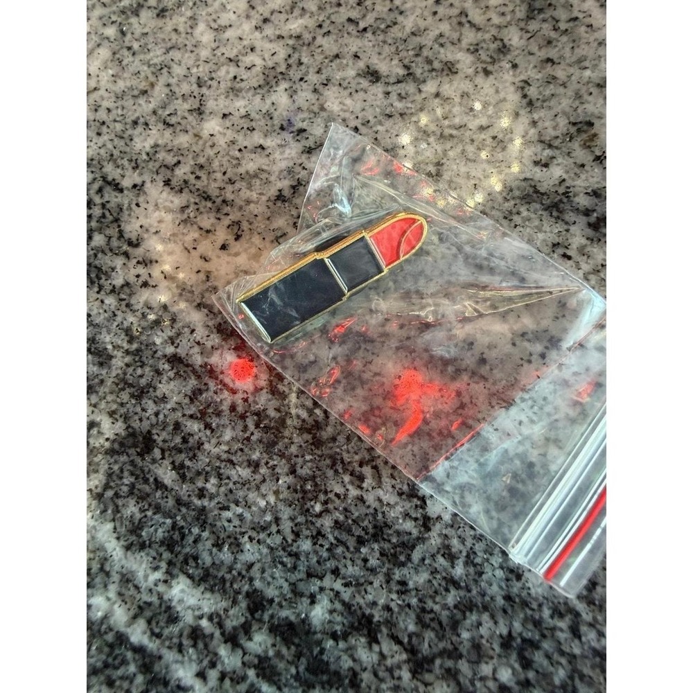 Sephora mini red lipstick pin